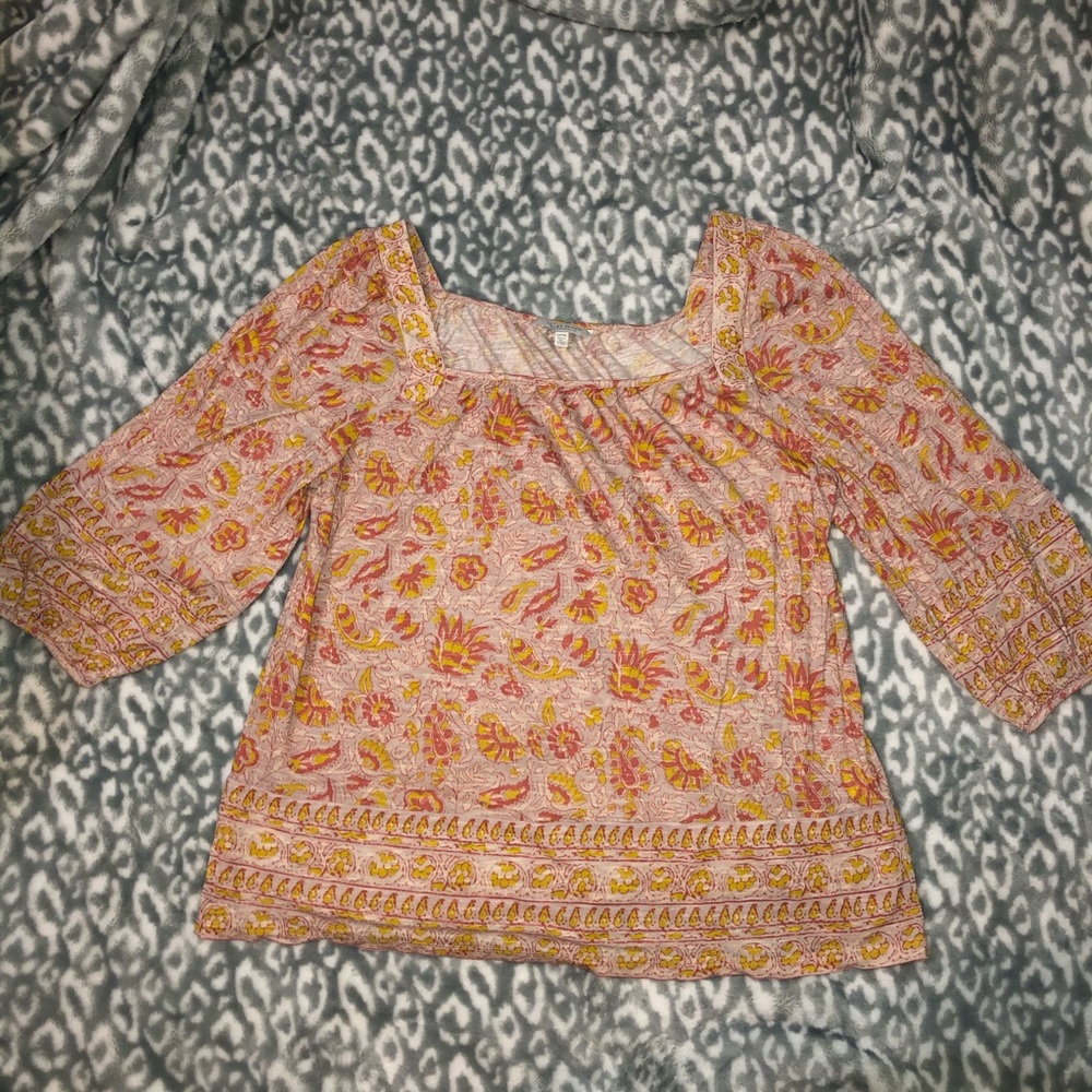 Lucky Brand Patterned Top